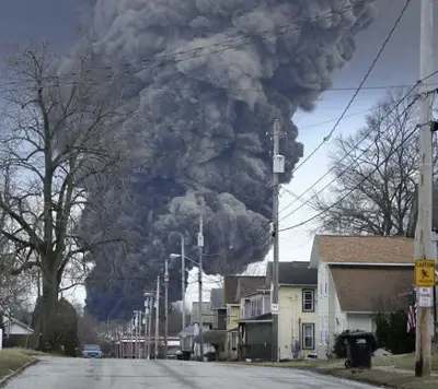 Palestine Ohio chemical cloud